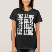 Bridal-partij in Bridal Gepersonaliseerd T-shirt (Voorkant)