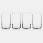 Bridal Party bruidsmeisje Butterfly aangepaste naa Blikvorm Glas (Rechts)