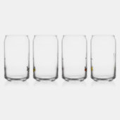 Bridal Party bruidsmeisje Butterfly aangepaste naa Blikvorm Glas (Links)