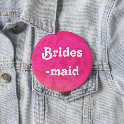 Bridal Party Button (In situ)
