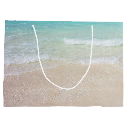 Bridal Party Dank u Monogramed Title Paper Groot Cadeauzakje (Achterkant)