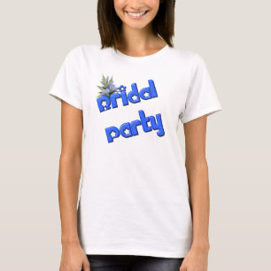Bridal Party en Flower Bouquet T-shirt