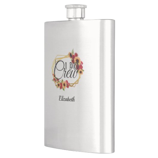 Bridal Party Gifts, I Do Crew, Sunflower, Rozen F Flacon (Links)