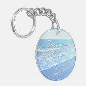 Bridal Party Gifts of Beach Vrijgezellenfeesten Fa Sleutelhanger (Voorkant Links)