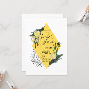 Bridal Party Invite - Geel Kaart