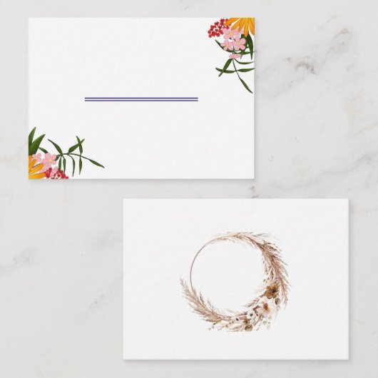 Bridal Party proposal Kaart Notitiekaartje (Voorkant / Achterkant)