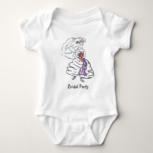 Bridal Party Romper (Voorkant)