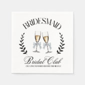 Bridal Party Social Club Servet (Voorkant)