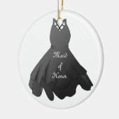 Bridal Party Wedding Dress Maid of Honor Ornament (Links)