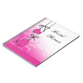 Bridal Planner fuschia Notitieboek (Linkerzijde)