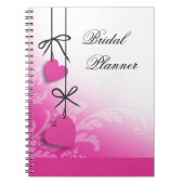 Bridal Planner fuschia Notitieboek (Voorkant)