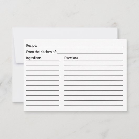 Bridal Recipe in a Rustic Wood and Lace (Achterkant)