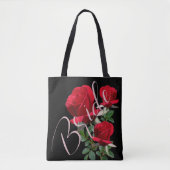 Bridal Red Roses Brides Tote Bag (Voorkant)