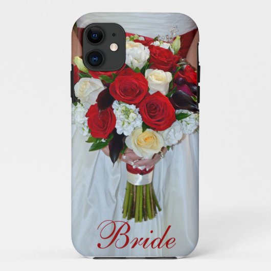 Bridal roos bouquet iphone 5 hoesje (Achterkant)