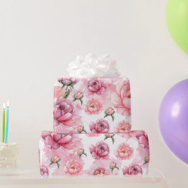 Bridal roze pinda's — Verpakkingspapier Cadeaupapier