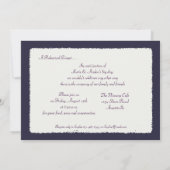 Bridal Shoes Rehearsal Uitnodiging (Achterkant)