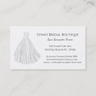 Bridal Shop Visitekaartje
