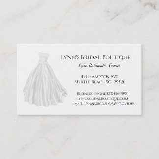 Bridal Shop Visitekaartje