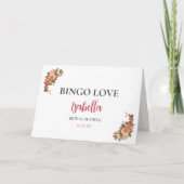 Bridal Shower Bingo Game Board16. Fun Party Feestdagen Kaart (Voorkant)