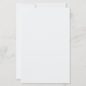 Bridal Shower Bingo Game Card Garden Party Theme (Achterkant)