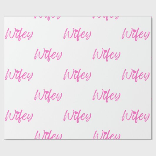 Bridal shower  cadeaupapier (Vlak)