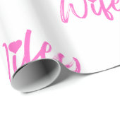 Bridal shower  cadeaupapier (Rol Hoek)