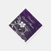 Bridal Shower custom party coasters Servet (Hoek)