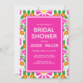 Bridal Shower Floral Celebration You’re Invited! Kaart (Voorkant)