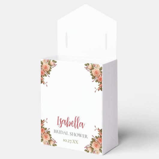 Bridal Shower Game Bingo Card – Prize Favor Box Bedankdoosjes (Geopend)