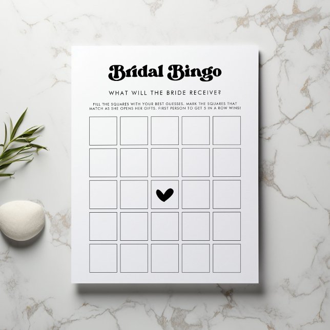 Bridal Shower Gifts Bingo Game (Creator heeft geüpload)