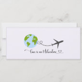 Bridal Shower Invitation, Bride voor uitnodiging (Achterkant)