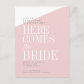 Bridal Shower Invitation Briefkaart (Voorkant)