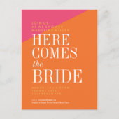 Bridal Shower Invitation Briefkaart (Voorkant)