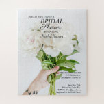 Bridal Shower Invitation Briefkaart Letterhead Legpuzzel<br><div class="desc">Bridal Shower Invitation RSVP</div>