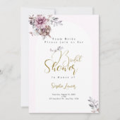 Bridal Shower Invitation Card Aankondiging (Voorkant)