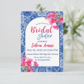 Bridal Shower Invitation Card Kaart (Staand voorkant)