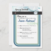 Bridal Shower Invitation Card Kaart (Achterkant)