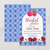 Bridal Shower Invitation Card Kaart (Voorkant / Achterkant)