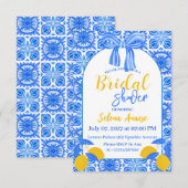 Bridal Shower Invitation Card Kaart (Voorkant / Achterkant)
