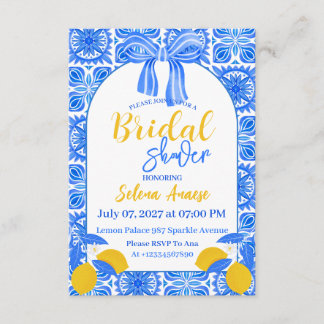 Bridal Shower Invitation Card Kaart