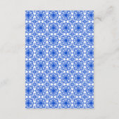 Bridal Shower Invitation Card Kaart (Achterkant)