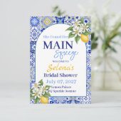 Bridal Shower Invitation Card Kaart (Staand voorkant)