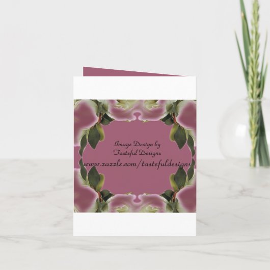 Bridal Shower Invitation Card Sjabloon (Achterkant)