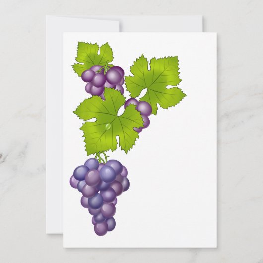 Bridal Shower Invitation française Girl Wine Kaart (Achterkant)