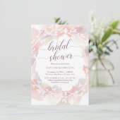 Bridal Shower Invitation - Herfst, Aangepast, Eleg Kaart (Staand voorkant)