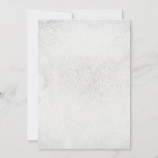 Bridal Shower Invitation Kaart (Achterkant)