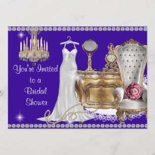 BRIDAL SHOWER INVITATION KAART