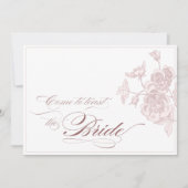 BRIDAL SHOWER INVITATION KAART (Voorkant)