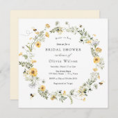 Bridal Shower Invitation Kaart (Voorkant / Achterkant)