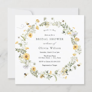 Bridal Shower Invitation Kaart